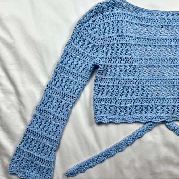 Vintage 90’s Knit Cropped Cardigan - Picture 7 of 8